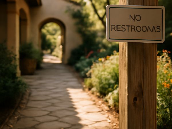 no restrooms topic